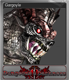 Series 1 - Card 4 of 5 - Gargoyle