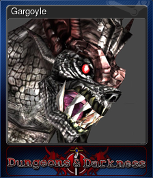 Series 1 - Card 4 of 5 - Gargoyle