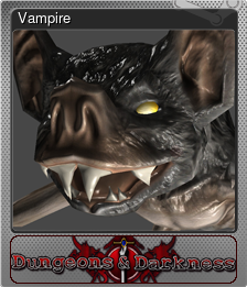 Series 1 - Card 2 of 5 - Vampire