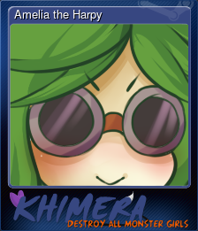 Series 1 - Card 3 of 6 - Amelia the Harpy