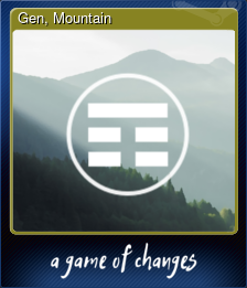Series 1 - Card 1 of 8 - Gen, Mountain
