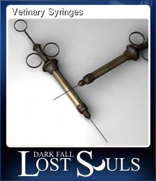 Series 1 - Card 5 of 12 - Vetinary Syringes