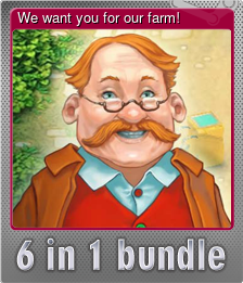 Series 1 - Card 5 of 5 - We want you for our farm!