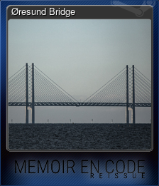 Series 1 - Card 3 of 5 - Øresund Bridge