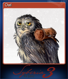 Series 1 - Card 5 of 7 - Owl