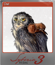 Series 1 - Card 5 of 7 - Owl