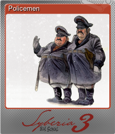 Series 1 - Card 6 of 7 - Policemen