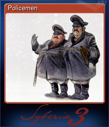 Series 1 - Card 6 of 7 - Policemen