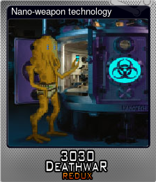 Series 1 - Card 7 of 15 - Nano-weapon technology