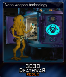 Series 1 - Card 7 of 15 - Nano-weapon technology