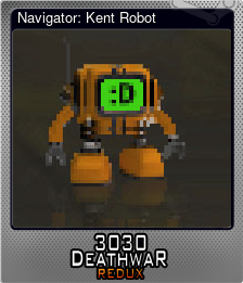 Series 1 - Card 8 of 15 - Navigator: Kent Robot