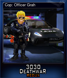 Series 1 - Card 3 of 15 - Cop: Officer Grah