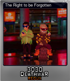 Series 1 - Card 5 of 15 - The Right to be Forgotten
