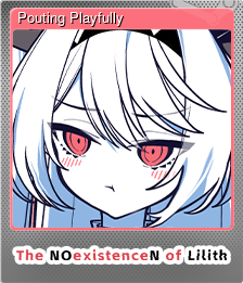 Series 1 - Card 1 of 8 - Pouting Playfully