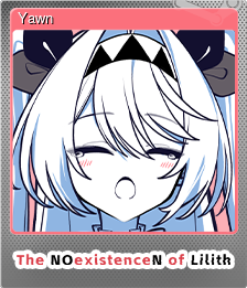 Series 1 - Card 5 of 8 - Yawn