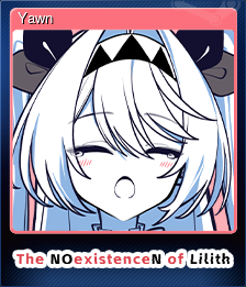 Series 1 - Card 5 of 8 - Yawn