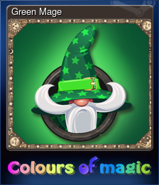 Series 1 - Card 4 of 5 - Green Mage