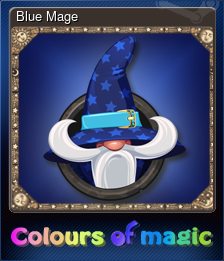Series 1 - Card 3 of 5 - Blue Mage