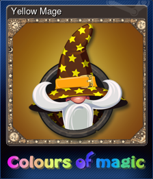 Series 1 - Card 2 of 5 - Yellow Mage