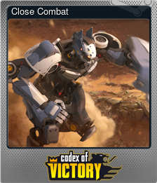 Series 1 - Card 4 of 5 - Close Combat