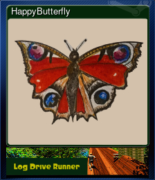 Series 1 - Card 1 of 6 - HappyButterfly