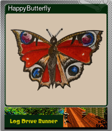Series 1 - Card 1 of 6 - HappyButterfly