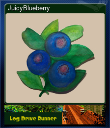 Series 1 - Card 4 of 6 - JuicyBlueberry