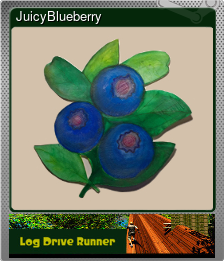 Series 1 - Card 4 of 6 - JuicyBlueberry