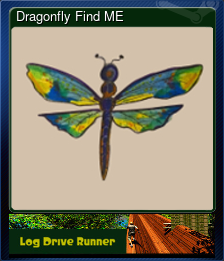 Series 1 - Card 2 of 6 - Dragonfly Find ME