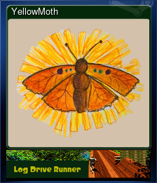 Series 1 - Card 3 of 6 - YellowMoth