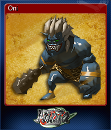 Series 1 - Card 2 of 6 - Oni