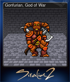 Series 1 - Card 12 of 15 - Gonfurian, God of War