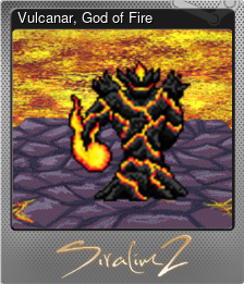 Series 1 - Card 3 of 15 - Vulcanar, God of Fire