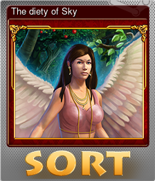 Series 1 - Card 1 of 6 - The diety of Sky