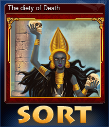 Series 1 - Card 5 of 6 - The diety of Death