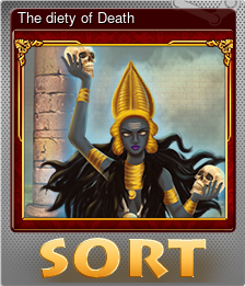Series 1 - Card 5 of 6 - The diety of Death