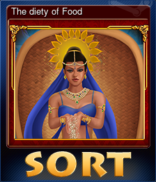 Series 1 - Card 6 of 6 - The diety of Food