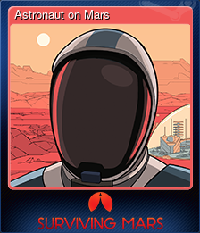 Series 1 - Card 1 of 11 - Astronaut on Mars