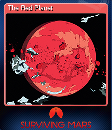 Series 1 - Card 10 of 11 - The Red Planet