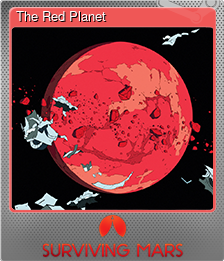 Series 1 - Card 10 of 11 - The Red Planet