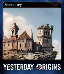 Series 1 - Card 9 of 9 - Monastery