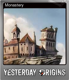 Series 1 - Card 9 of 9 - Monastery