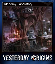 Series 1 - Card 5 of 9 - Alchemy Laboratory