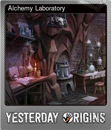 Series 1 - Card 5 of 9 - Alchemy Laboratory