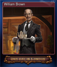 Series 1 - Card 8 of 9 - William Brown