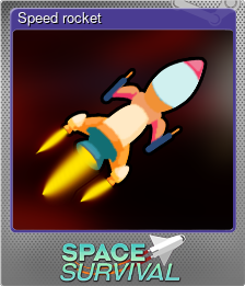 Series 1 - Card 4 of 5 - Speed rocket