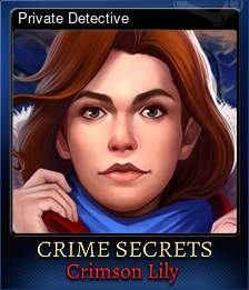 Series 1 - Card 1 of 5 - Private Detective