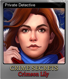 Series 1 - Card 1 of 5 - Private Detective