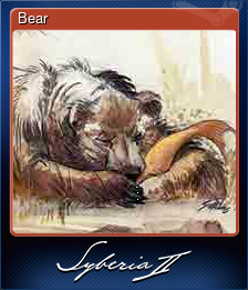 Series 1 - Card 9 of 9 - Bear