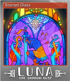 Series 1 - Card 3 of 5 - Stained Glass